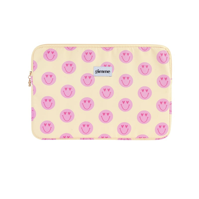 Gimme smiley laptop case