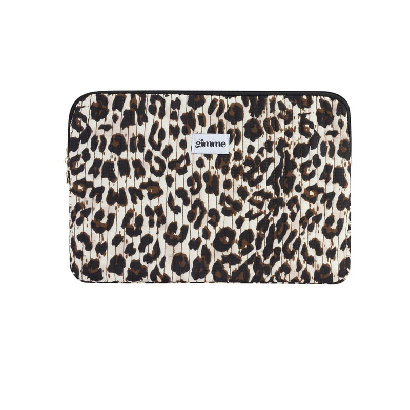 Gimme leopard laptop case