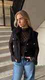 Spencer / Gilet Soft Zwart