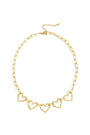 Stainless Steel Chain Necklaces Heart Casual Daily Simple Series Women's jewelry