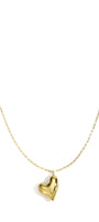 Stainless Steel Long Necklaces Heart Casual Daily Simple Series Women's jewelry