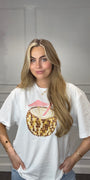 T-Shirt Kokos Wit