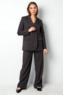 Pinstripe Blazer