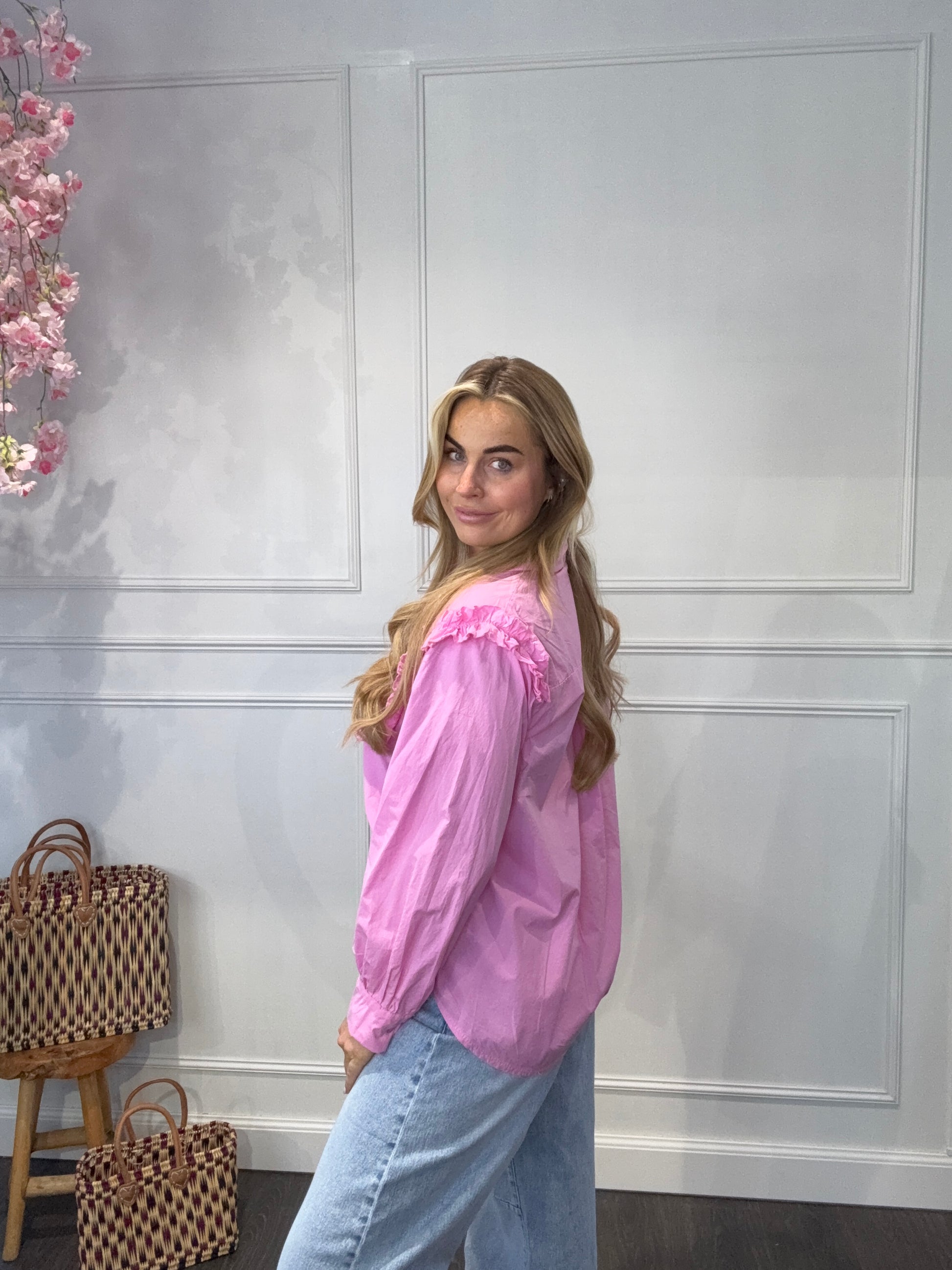 Ambika Blouse Roze