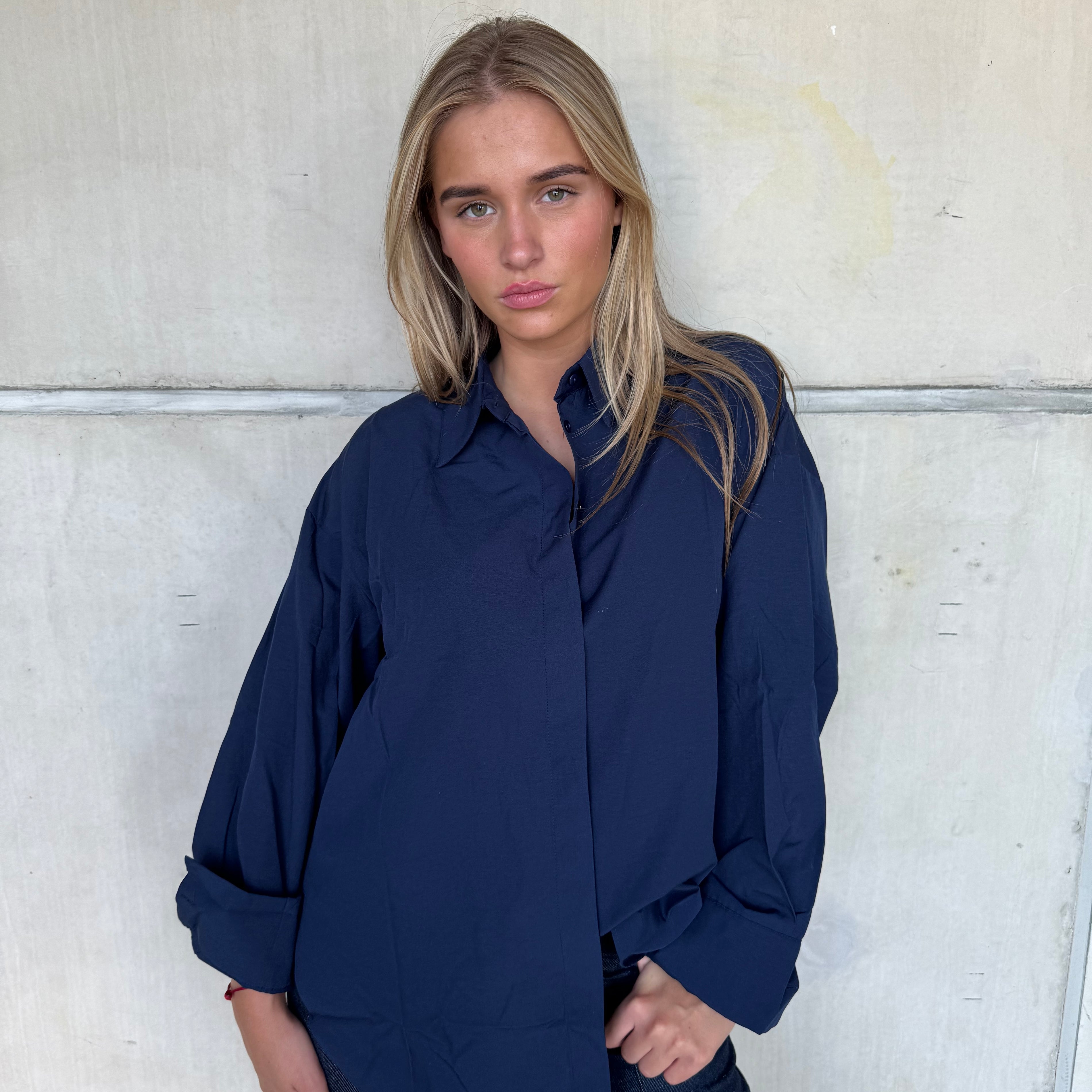 Blouse Eloise Donker Blauw