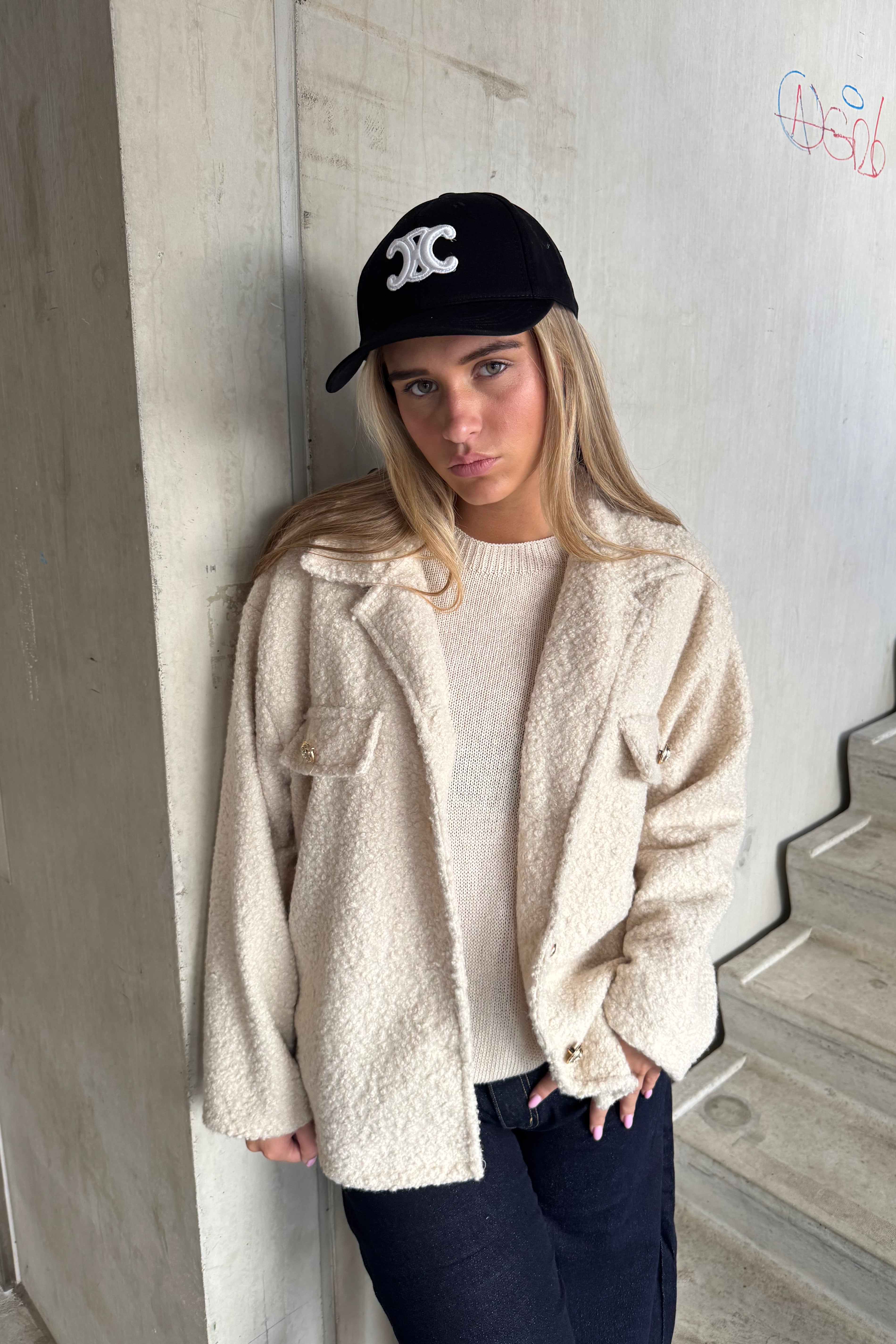 Jas / Vest Soft  Ecru