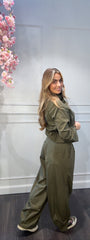 Broek Ambika Army Groen Amy