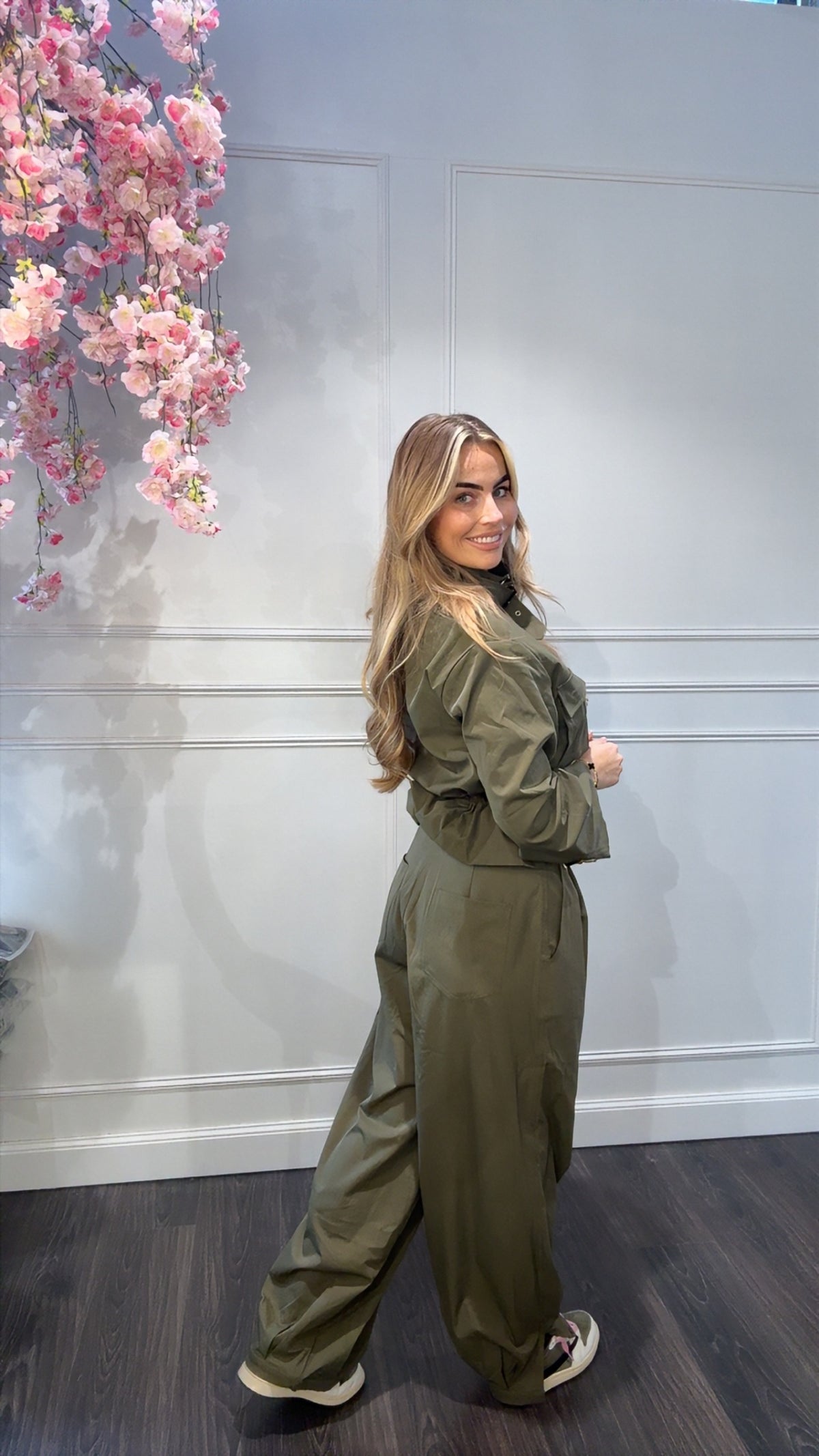 Broek Ambika Army Groen Amy