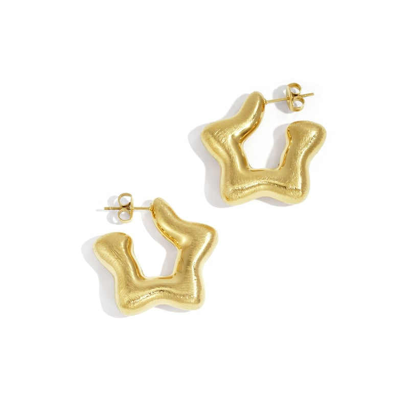 Hoop Earrings Star Casual Daily Simple Series Women's jewelry