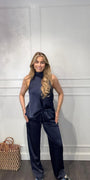 Ambika 2 Delige Silky Set Zwart