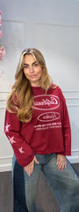 T-shirt Ster Lange Mouw Rood