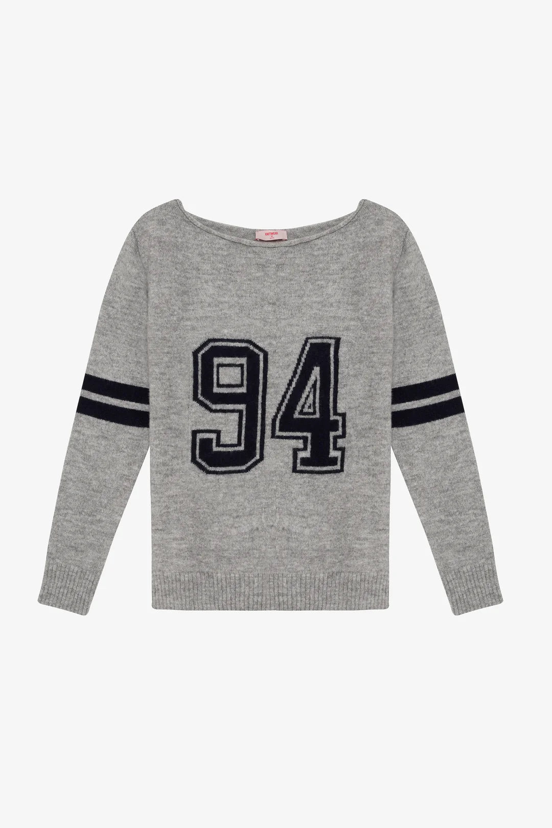 Trui Knitted 94 Grijs-Blauw