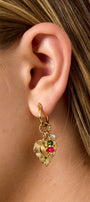 Oorbellen Heart Happy Charm