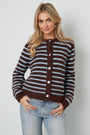 Stripe Cardigan