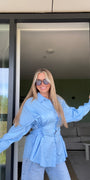 Blouse Rope Baby Blue