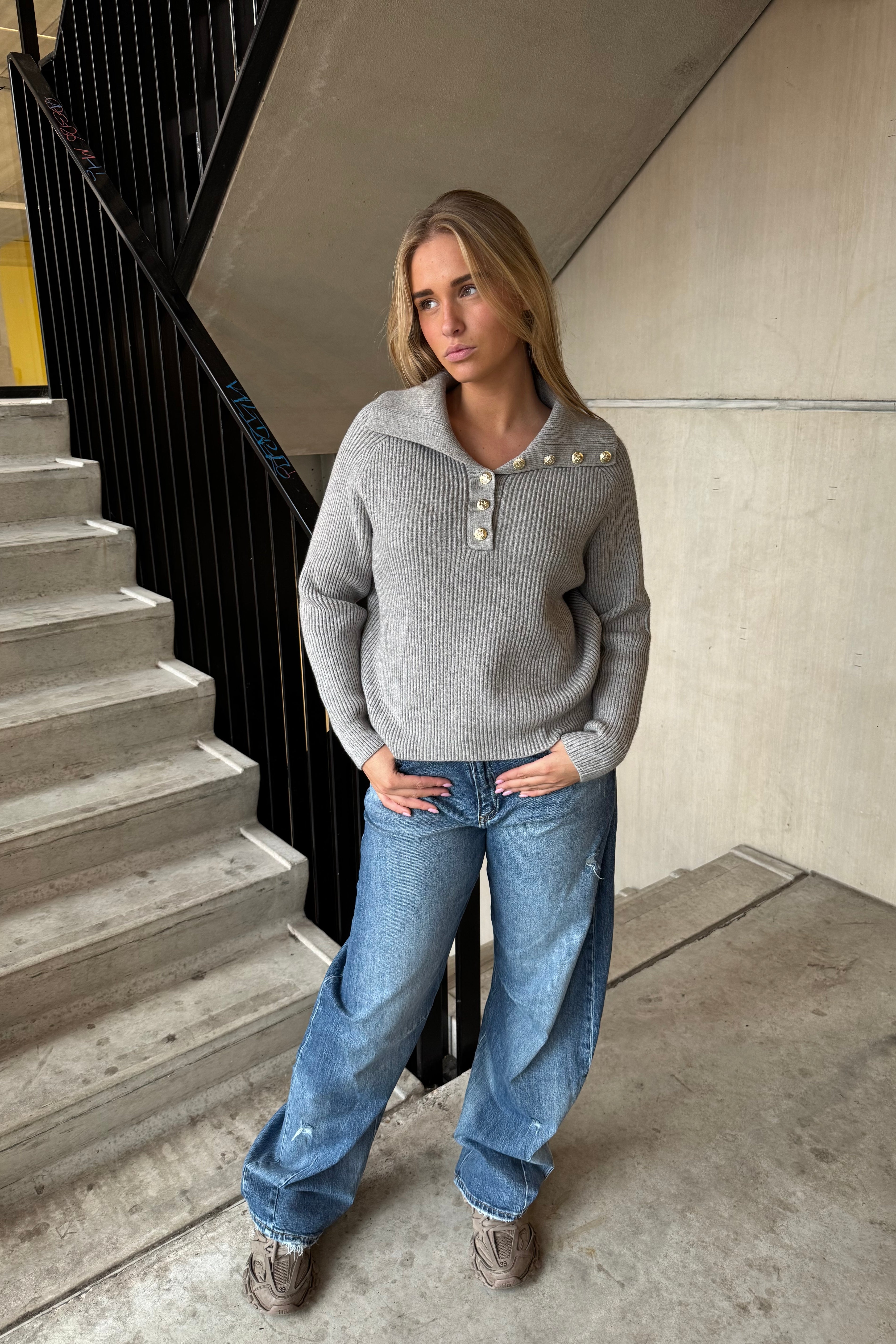 Trui  Ambika Jacky Grijs