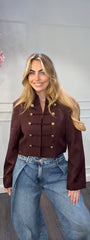 Jas Blazer Ambika Bordeaux Kapitein