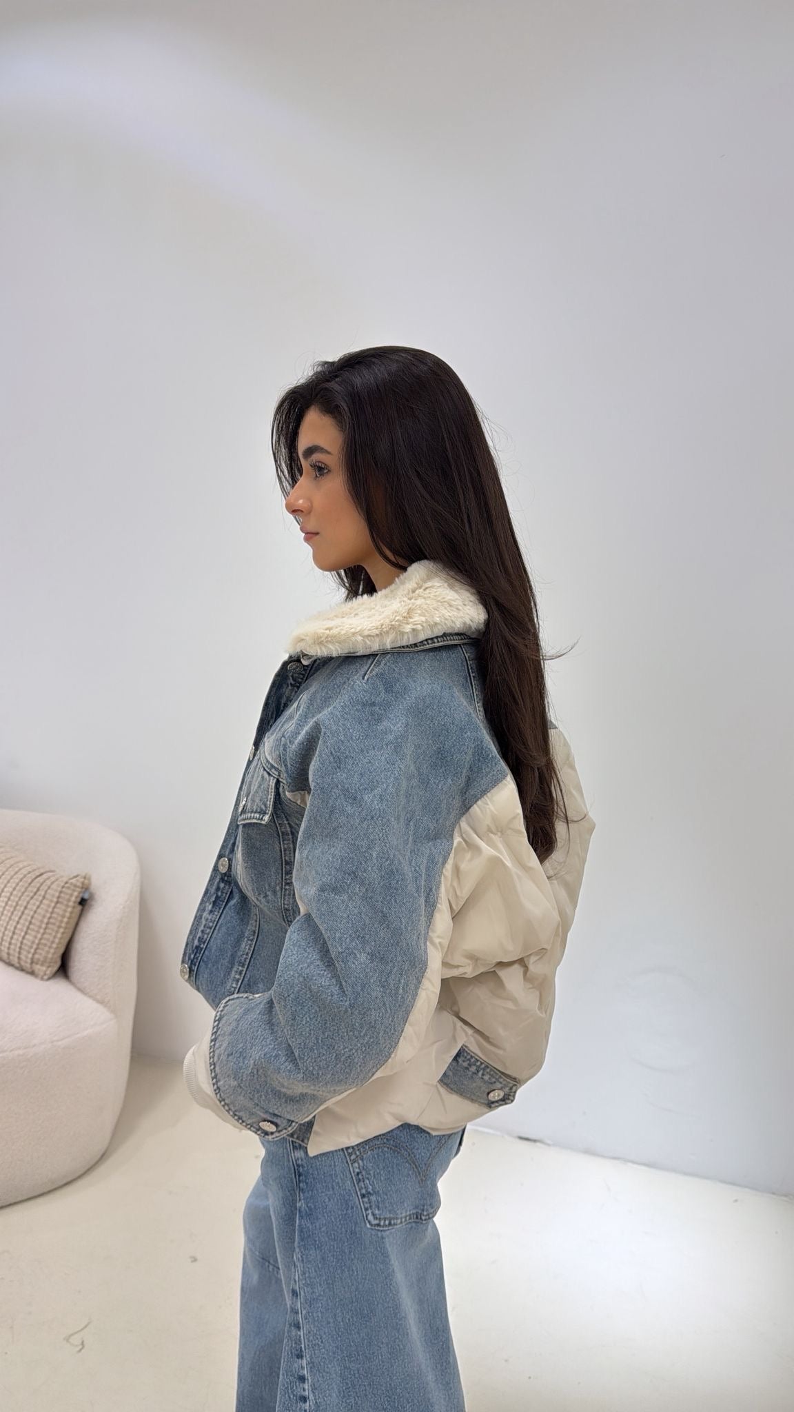 Jas When Denim Meets Fur