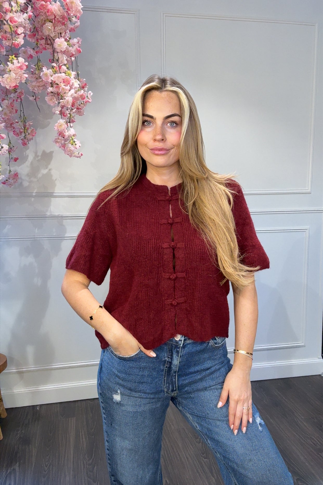 Vest Ambika Bordeaux