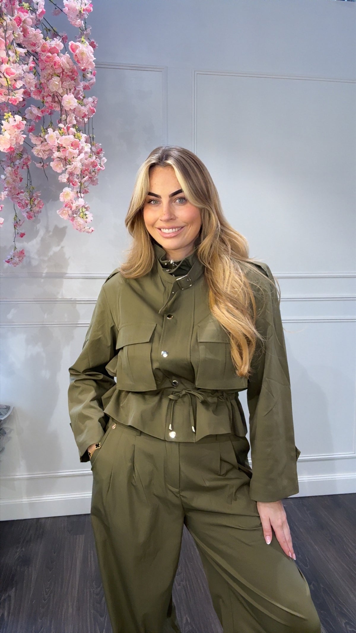 Broek Ambika Army Groen Amy