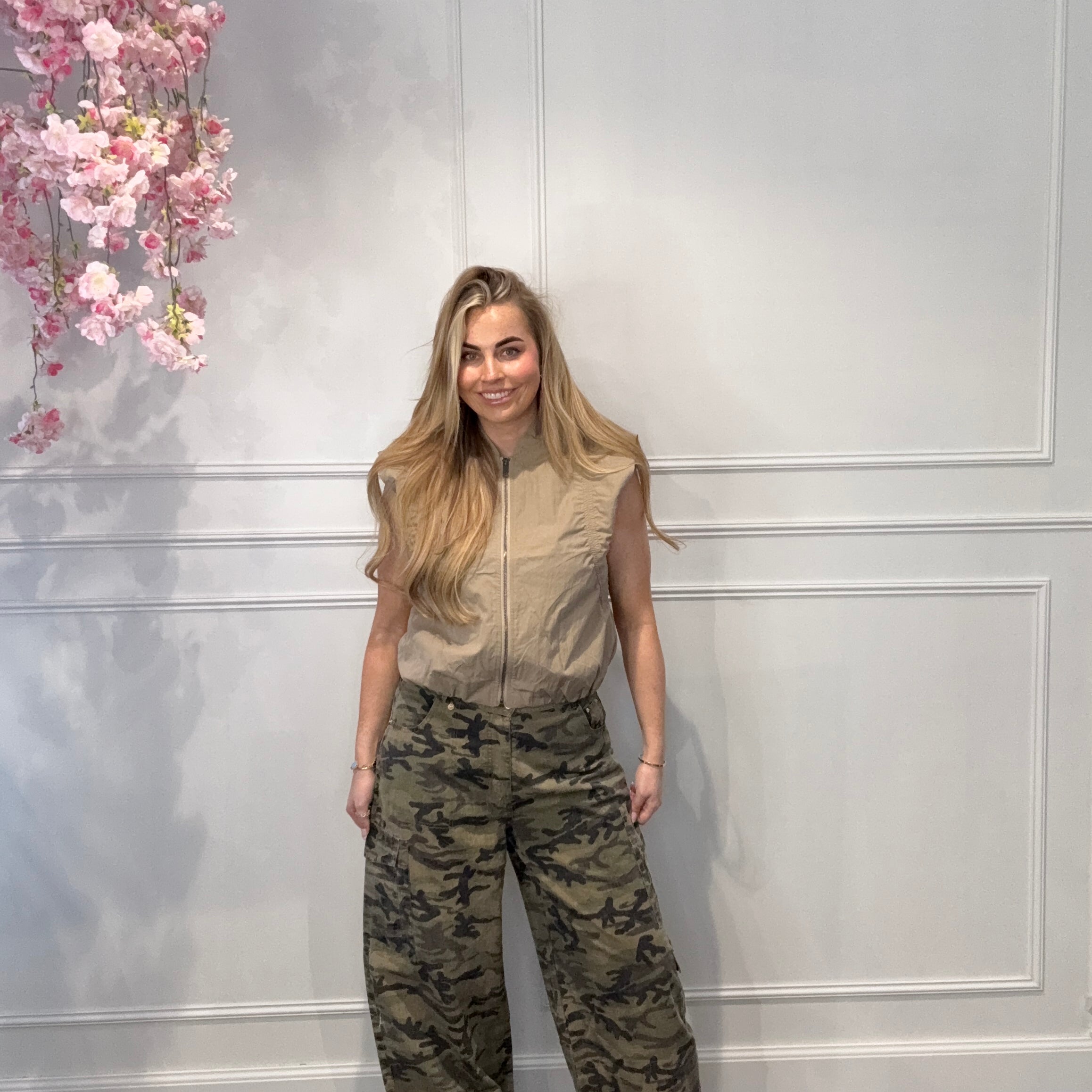 Ambika Army Green Broek