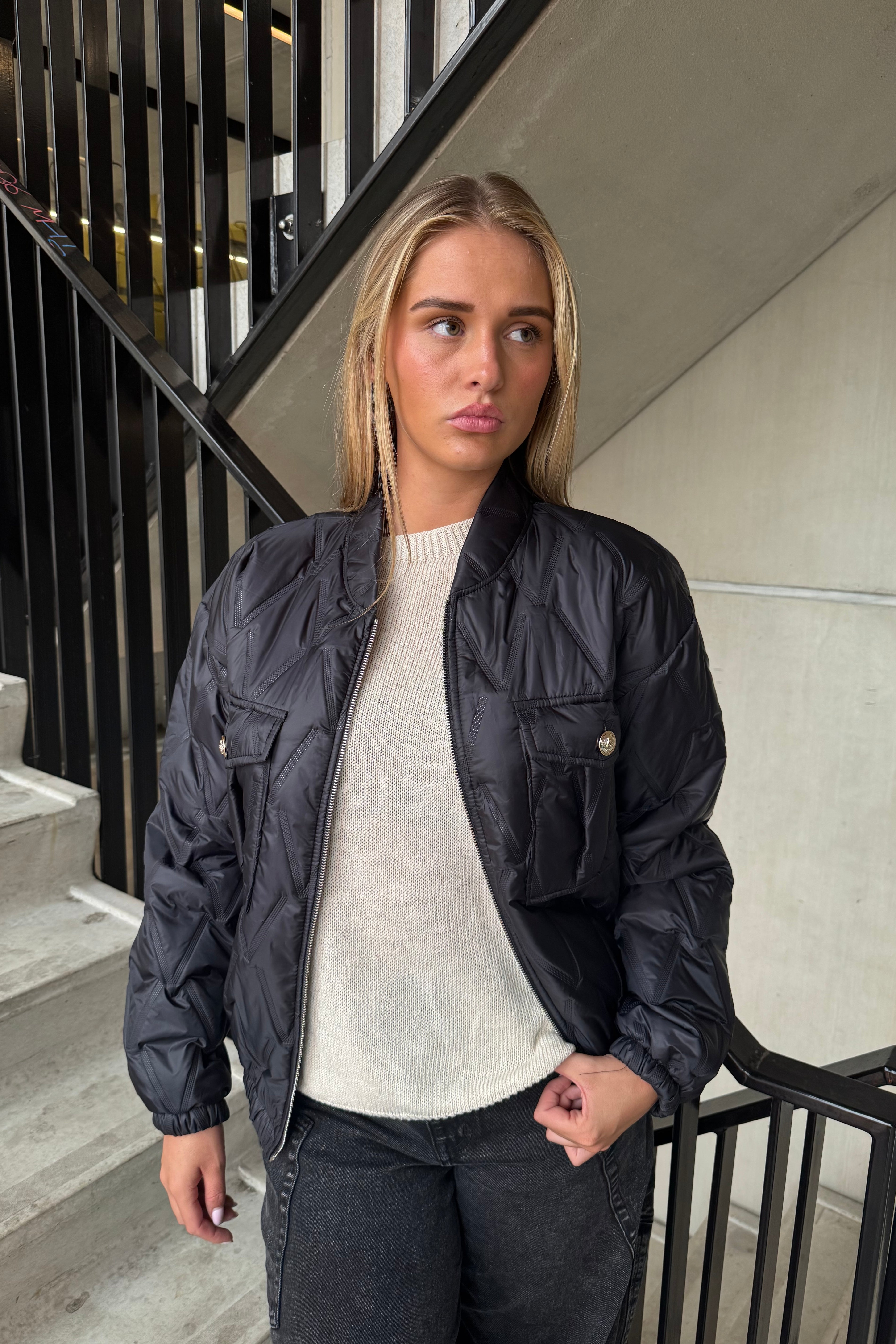 Bomber Jasje Lexi Zwart