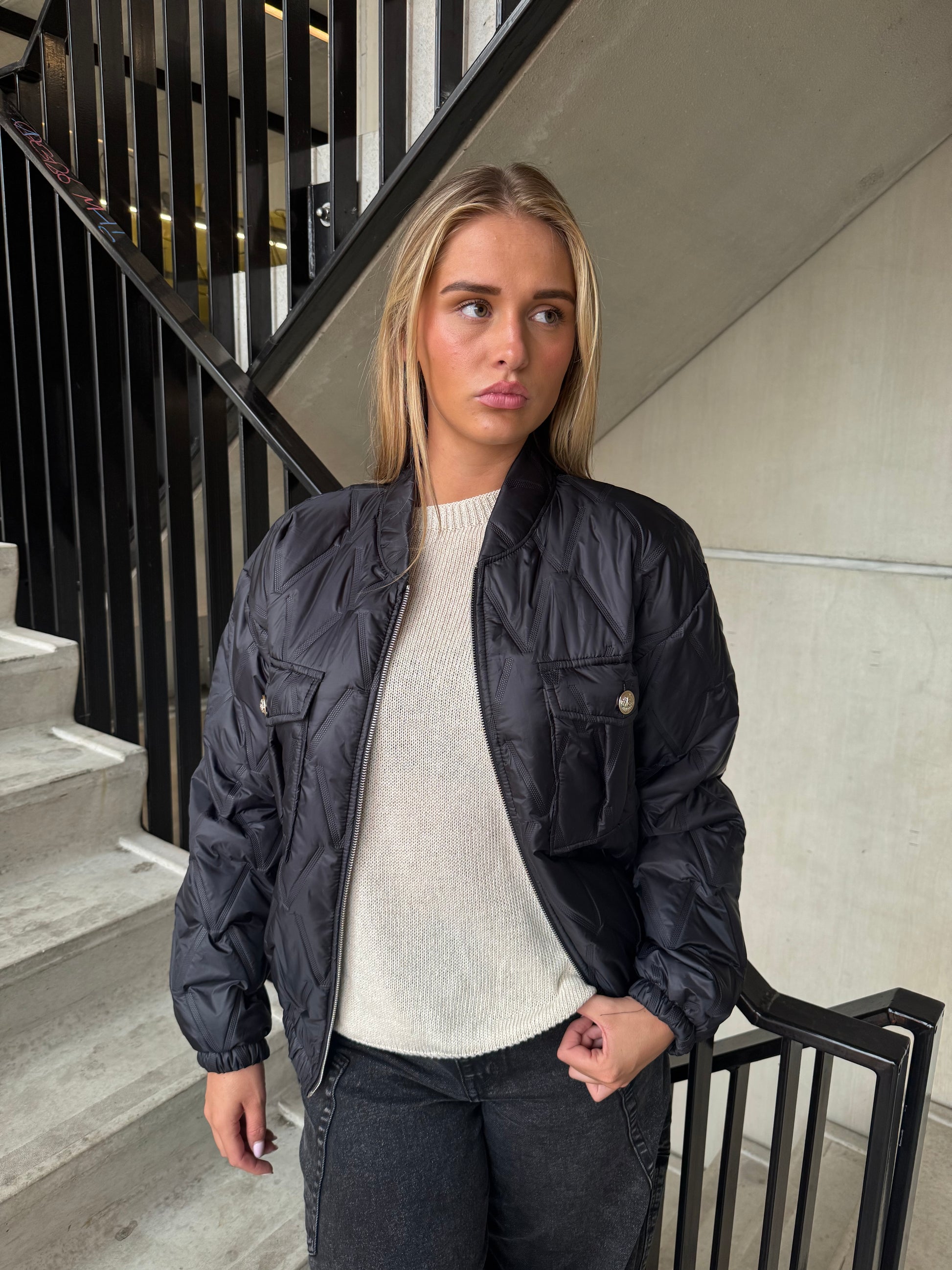 Bomber Jasje Lexi Zwart