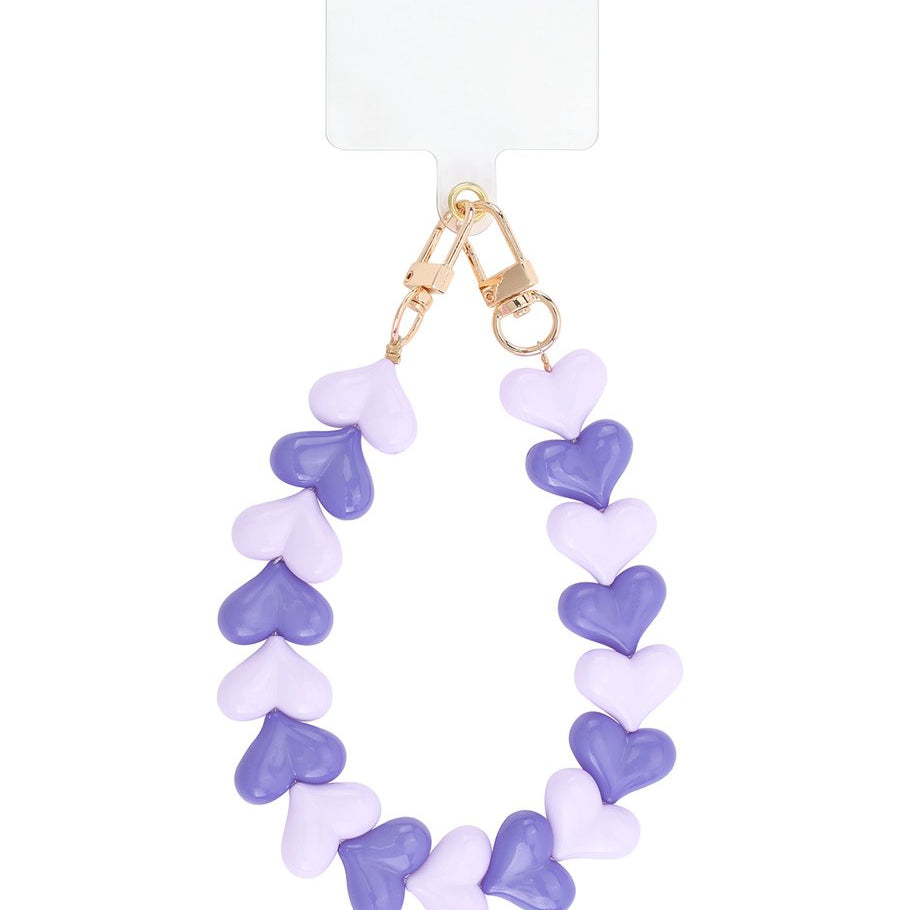 Phone Cord Hartjes Duo- Tone Lilac