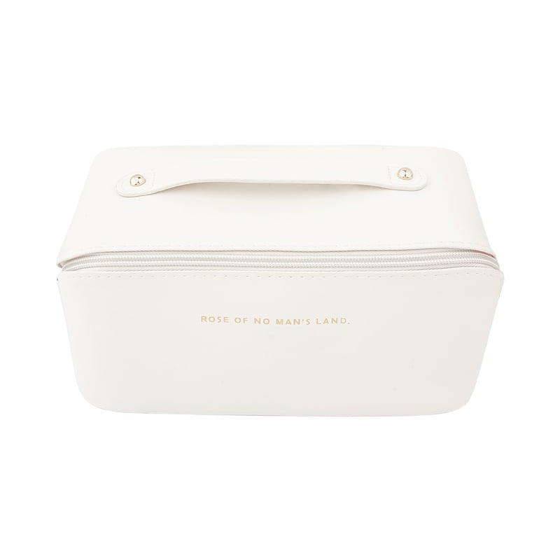 Basic make-up bag made of PU leather - large