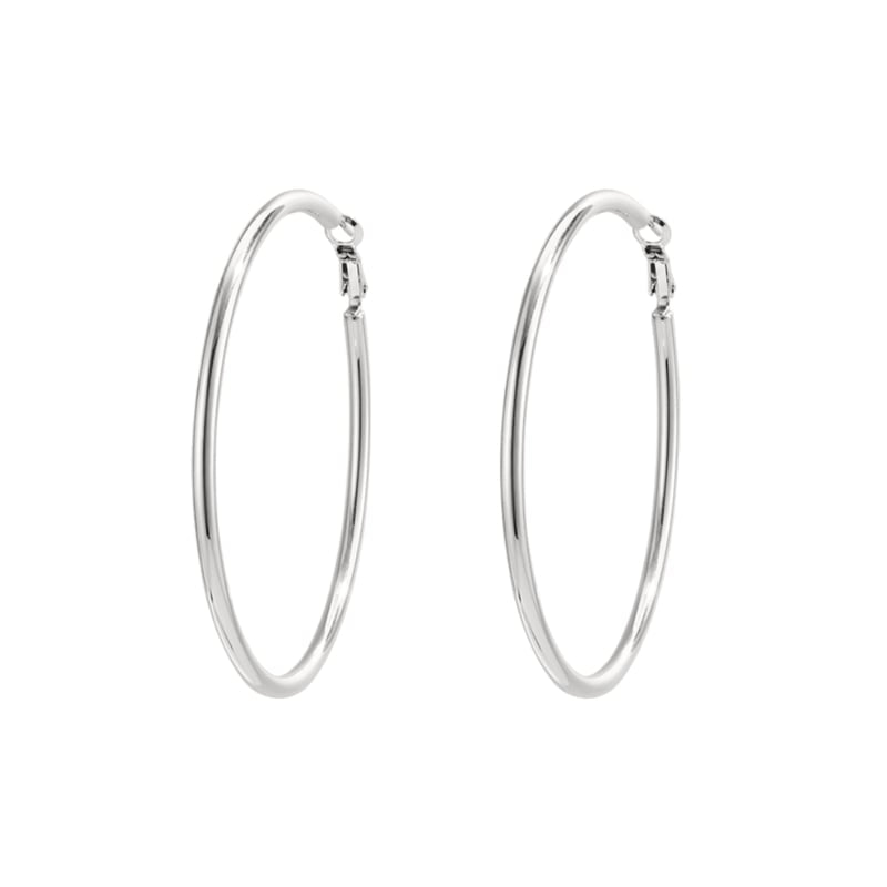 Stainless Steel Hoop Earrings Geometric Casual Daily Simple Series Women's jewelry
