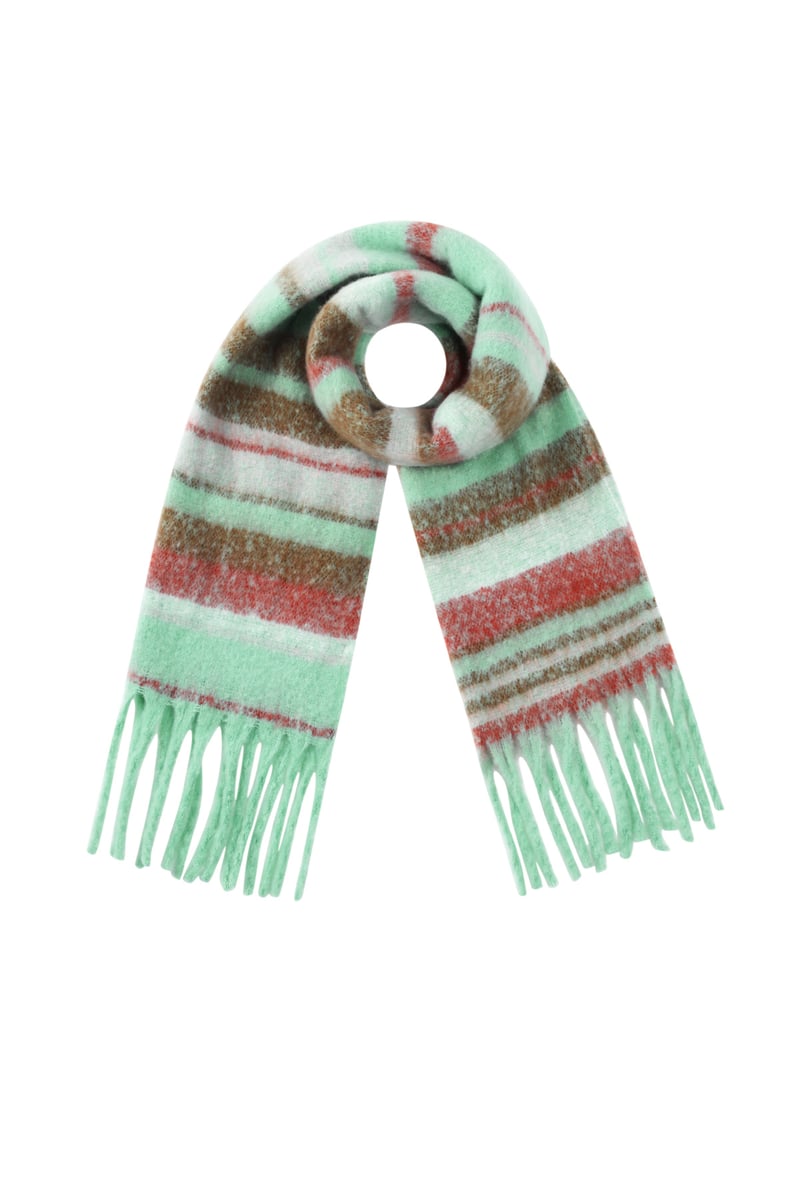 Colorful vibe scarf
