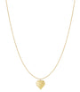 Pregnancy necklace heart