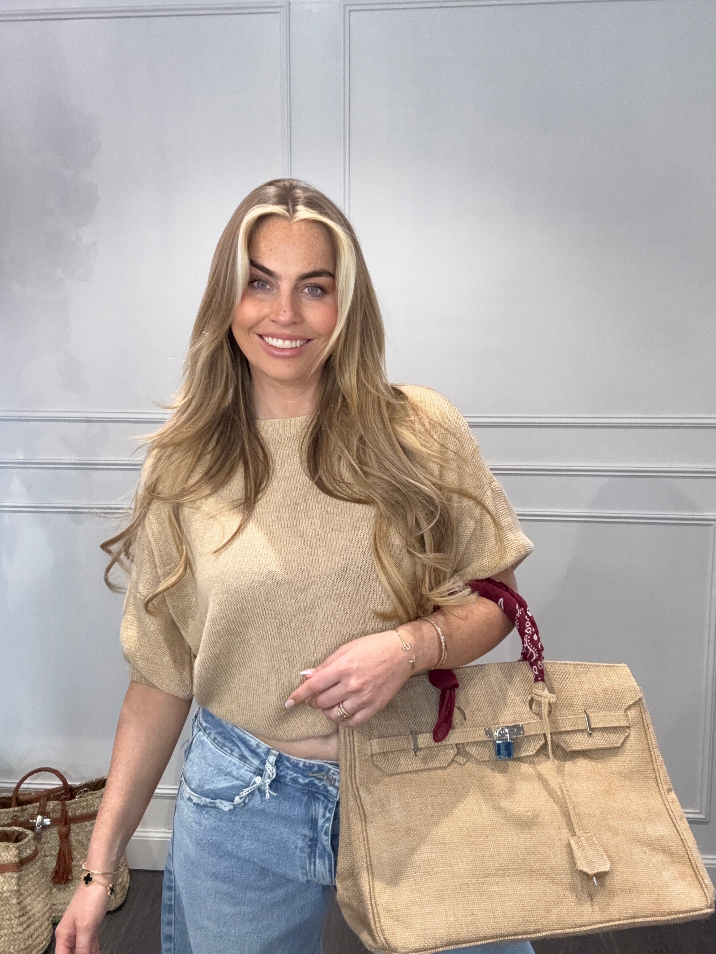 Mandy Jane Top Camel