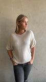 Trui Knitted Basic Beige