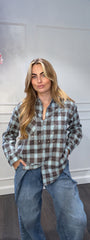 Blouse Blauw Stone