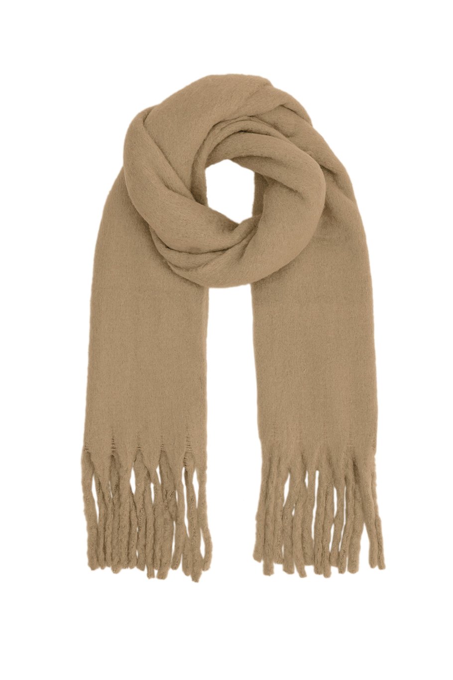 Sjaal Cosy It Is Camel