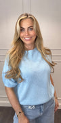 Mandy Jane Top Baby Blauw