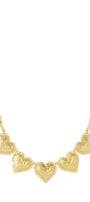 5 Hearts Necklace