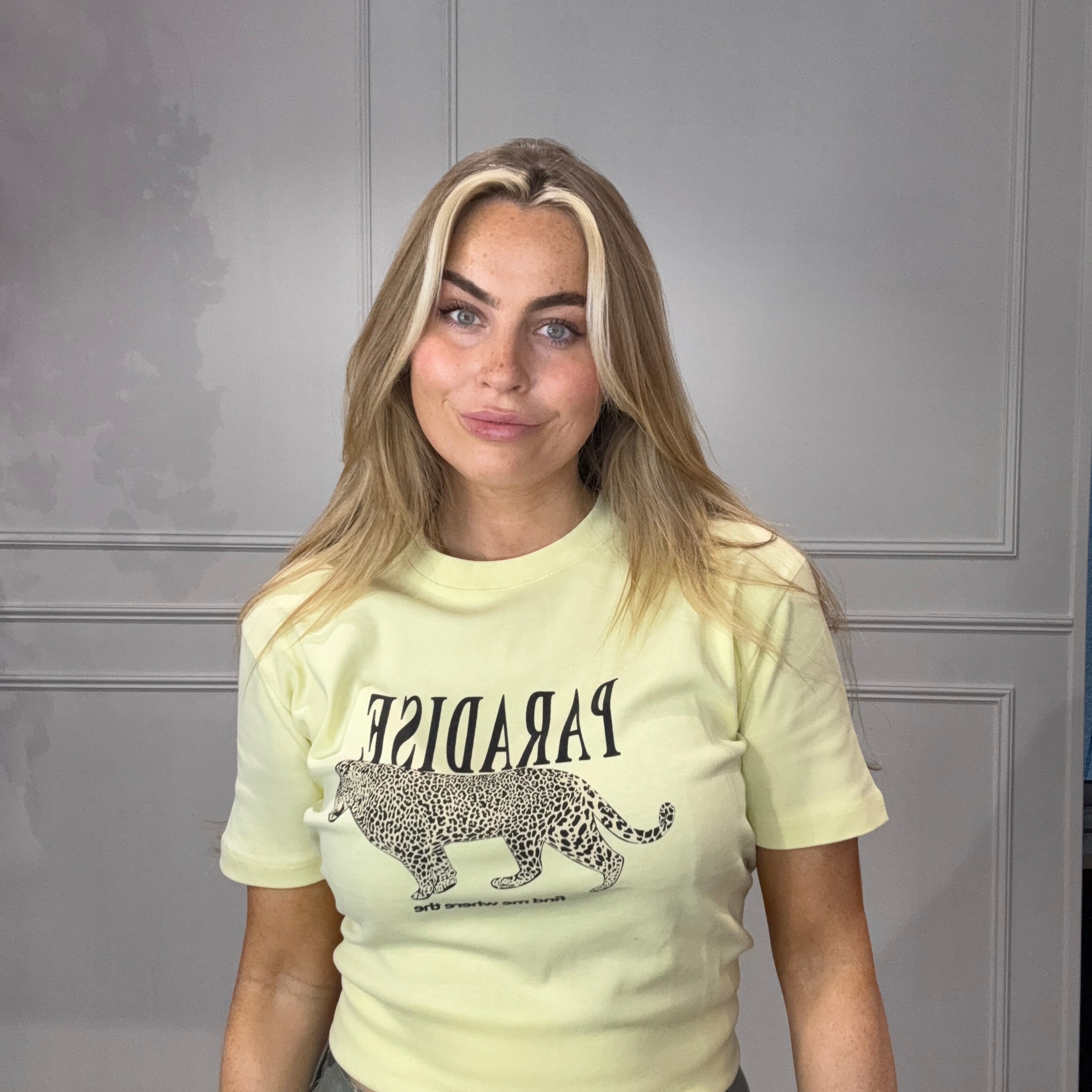 T-Shirt Yellow Panter