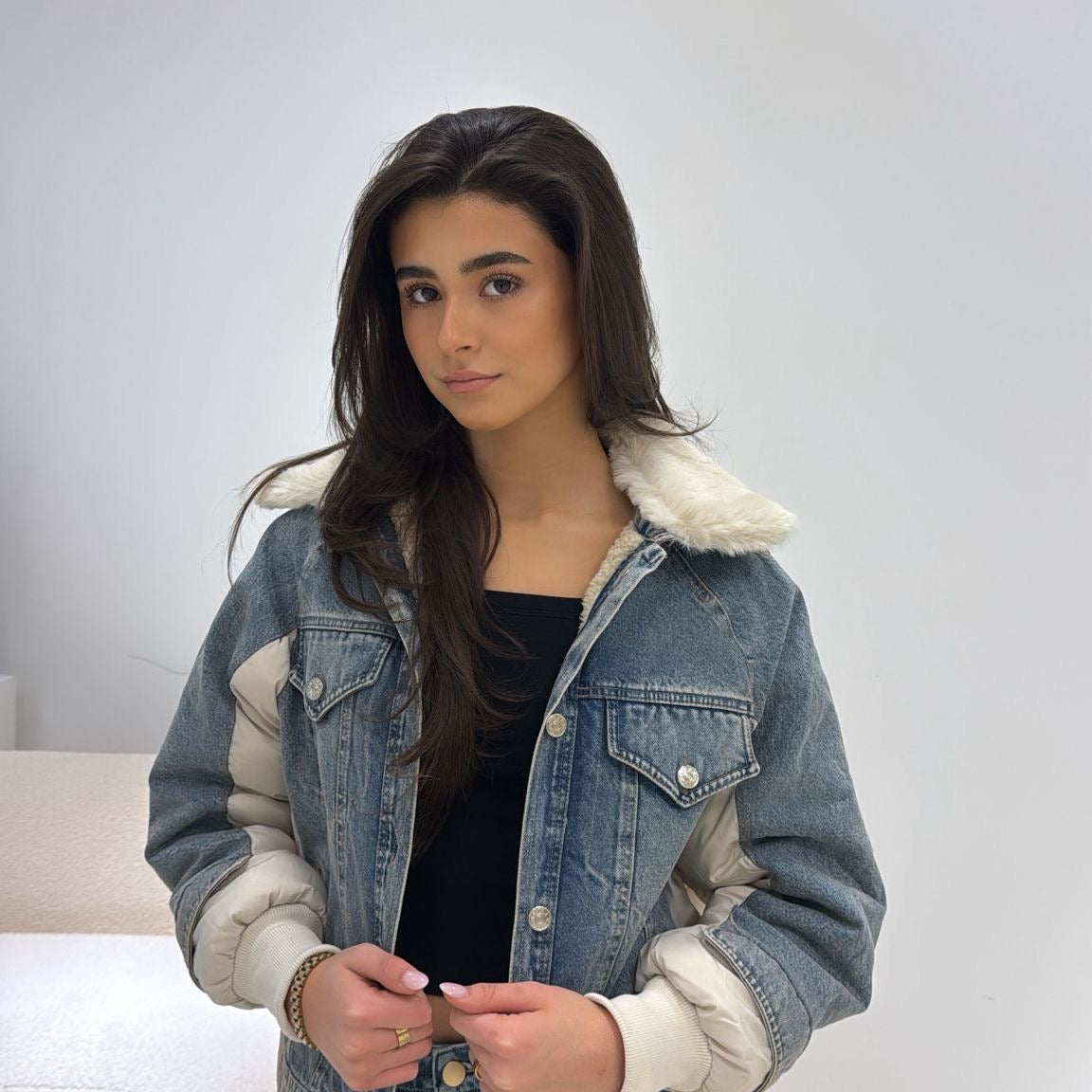 Jas When Denim Meets Fur