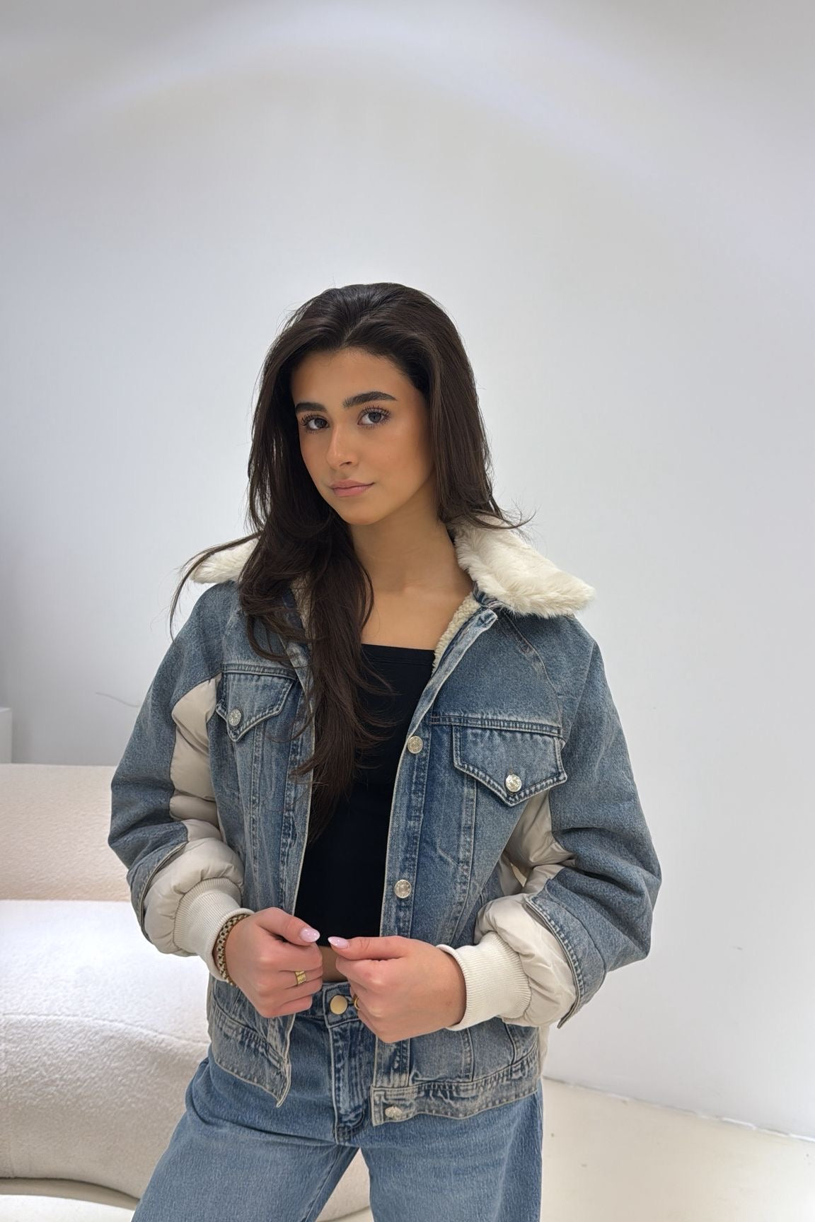 Jas When Denim Meets Fur