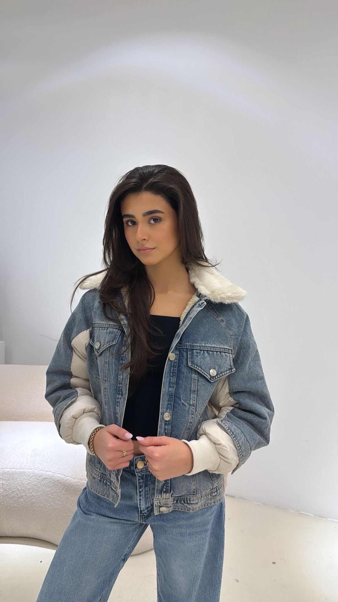 Jas When Denim Meets Fur