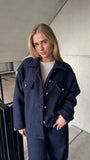 Jas/vest Donkerblauw
