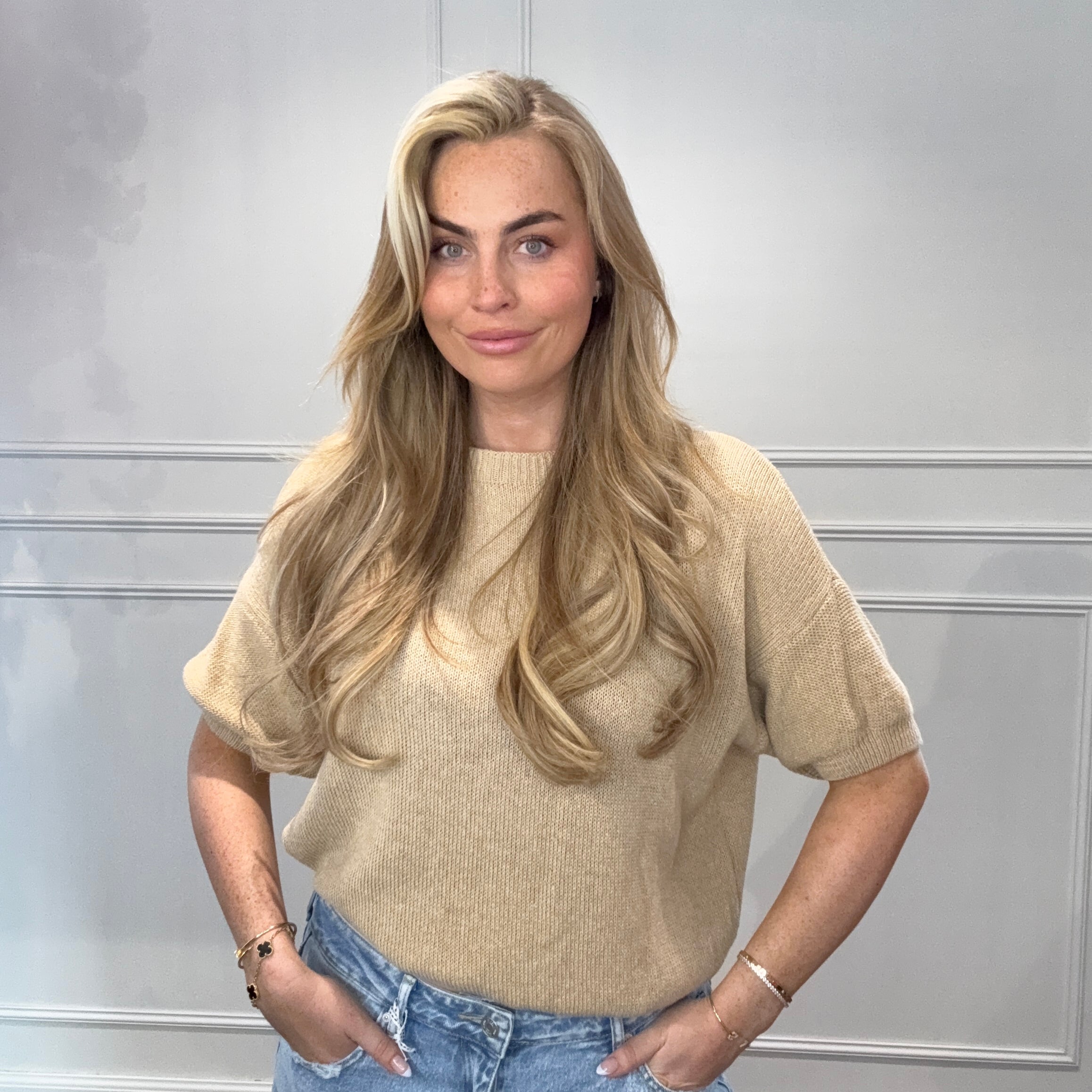 Mandy Jane Top Camel