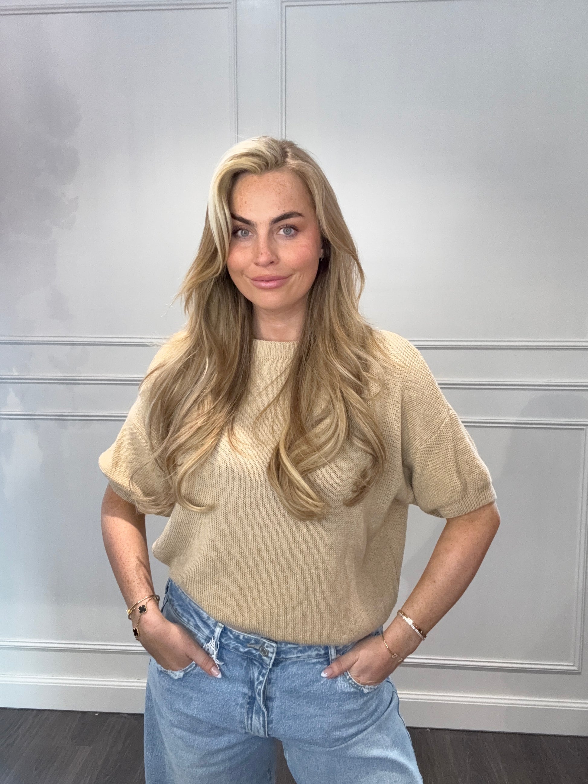 Mandy Jane Top Camel