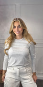 Ambika Basic Top Grijs