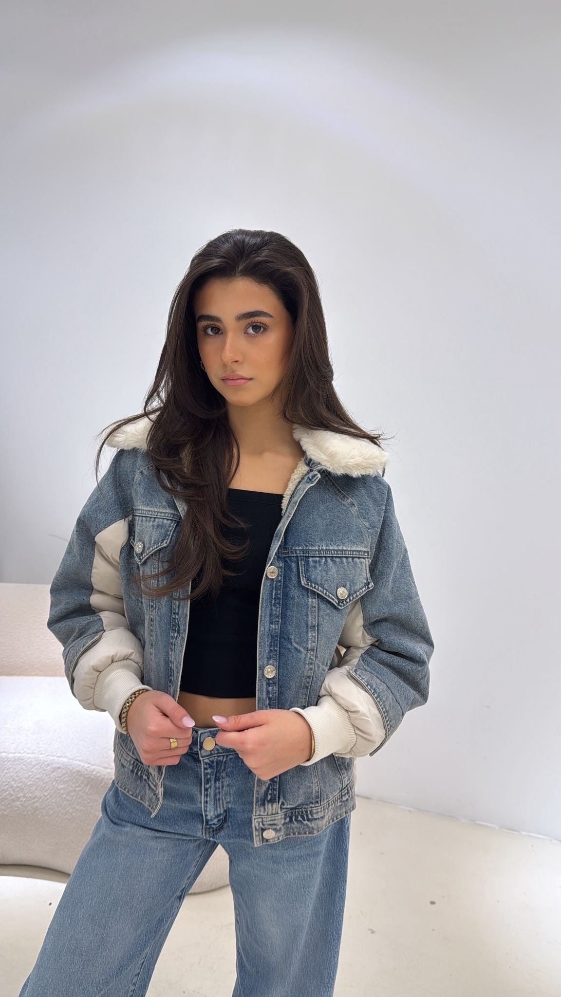 Jas When Denim Meets Fur