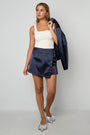 Satin Look Skort