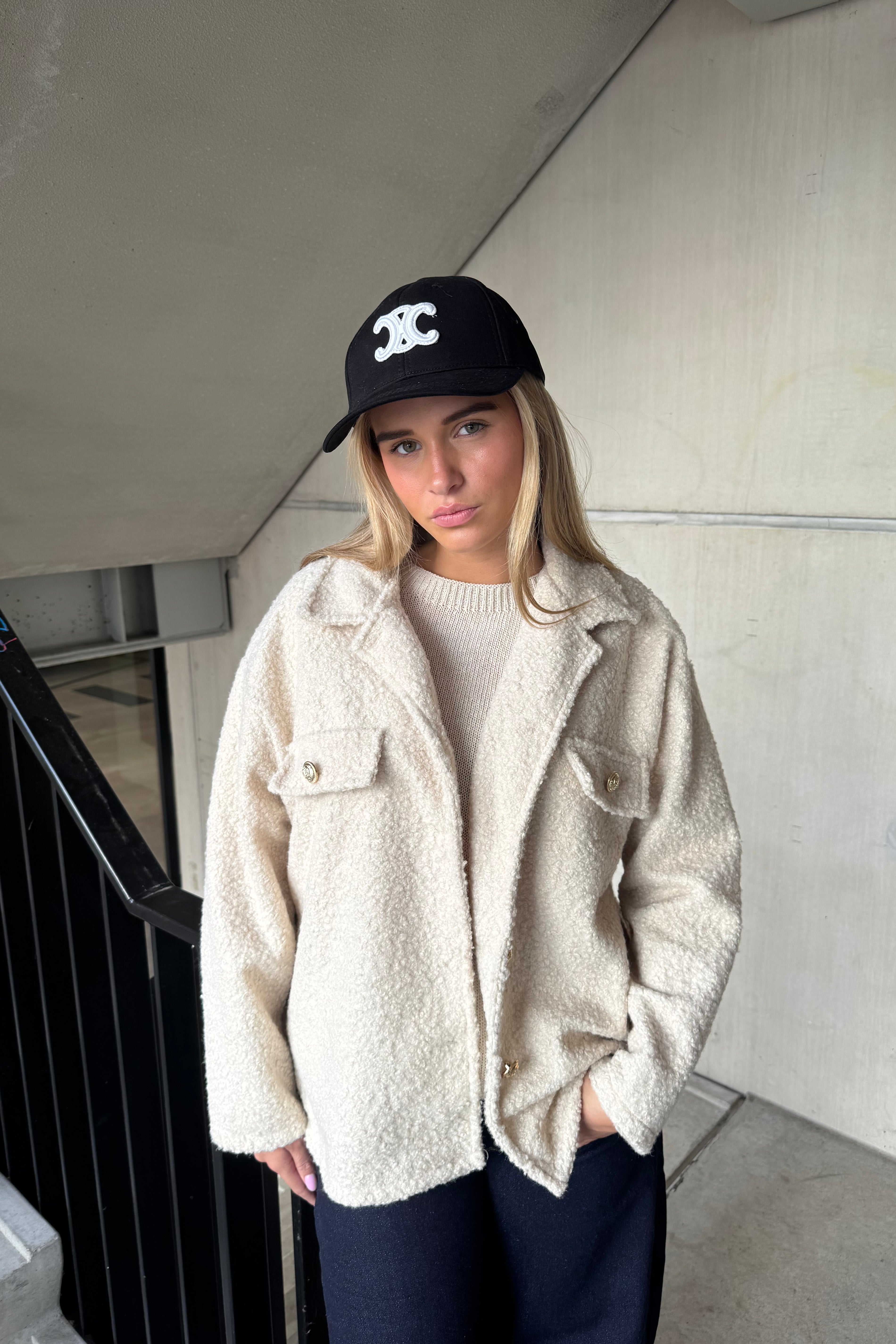 Jas / Vest Soft  Ecru