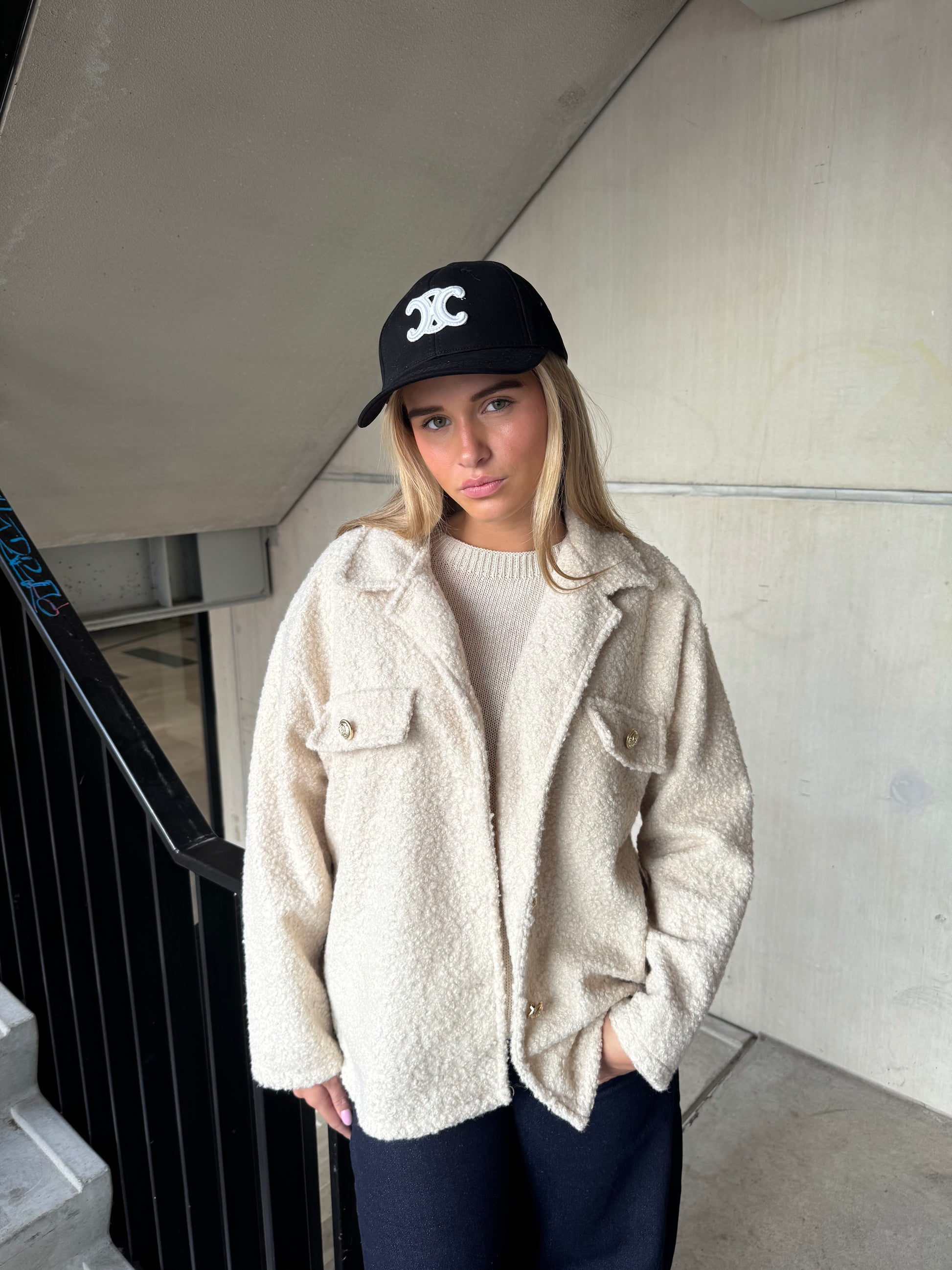 Jas / Vest Soft  Ecru